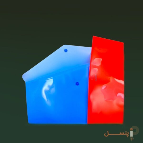 پوشه پلاستیکی دکمه دار سایز A4 - تصویر 3