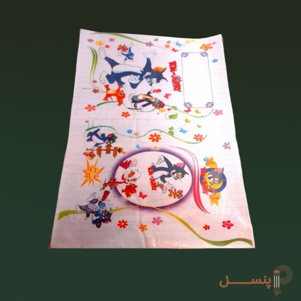 جلد چسبی آماده کتاب طرح دار بسته 8 برگی - تصویر 2